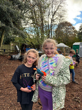 The Outdoors Project | Kids Autumn Halloween Nerf Girls