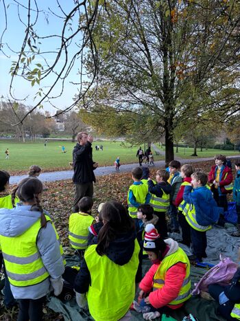 The Outdoors Project - after school club children playing in park