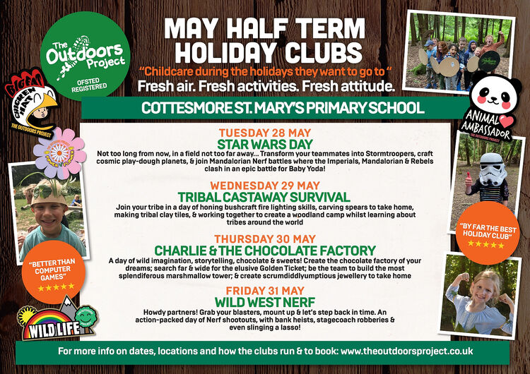 The Outdoors Project - May Half Term at Cottesmore Hove