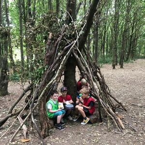 kids building dents at public parks 