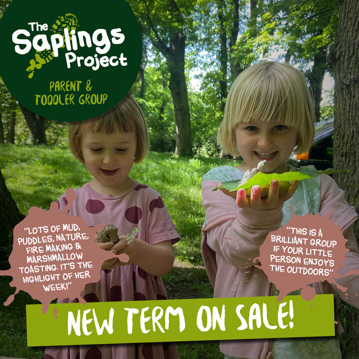 The Outdoors Project - Saplings parent & toddler group - new term on sale