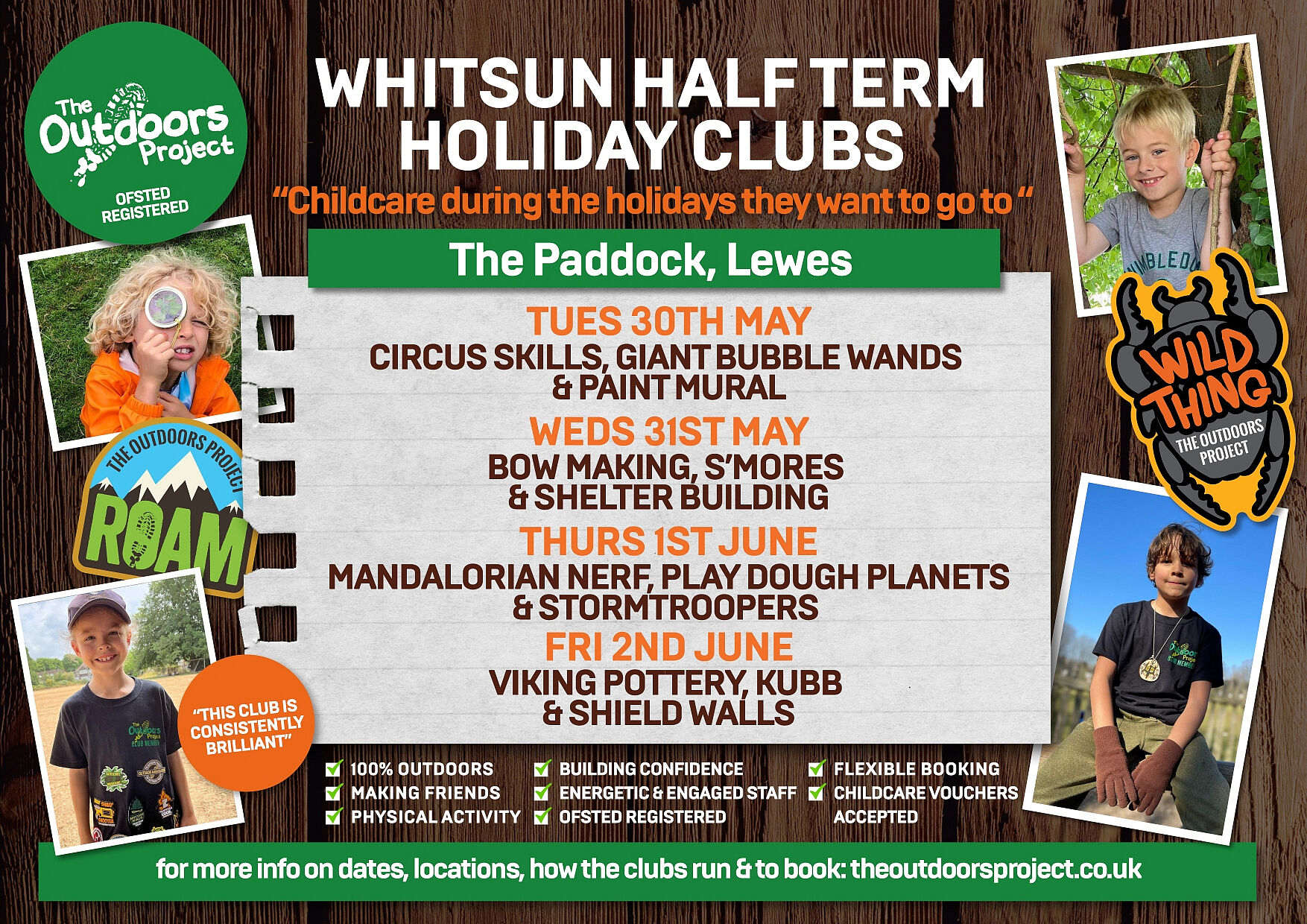 Whitsun half term activities in Lewes 