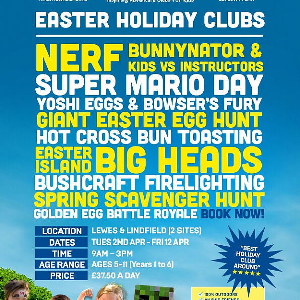 'Eggciting' News - New Venue - Easter Holiday Club Launches at Great Walstead School in Lindfield!