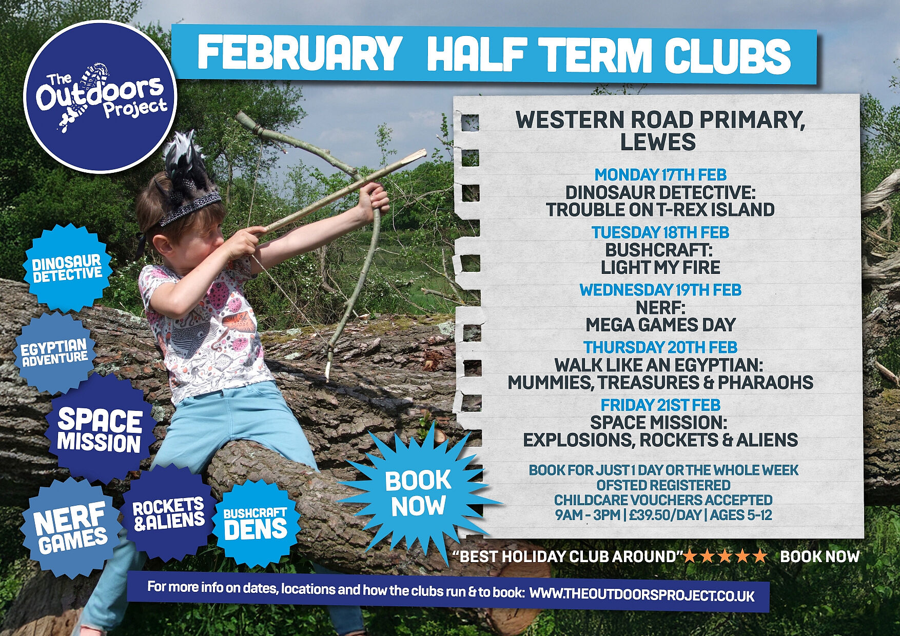 February Half Term Holiday Clubs for Kids