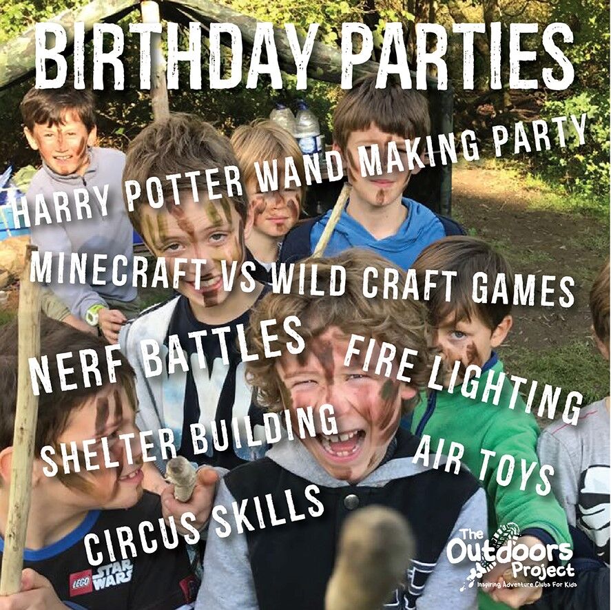 Birthday Parties in Brighton & Hove article - The Outdoors Project