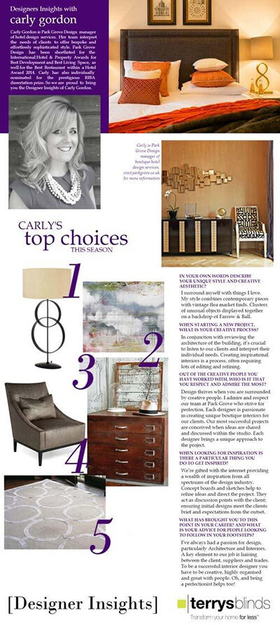 Park Grove - Design Insights with Carly Gordon, Article