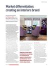 Market differentiation: Creating an interiors brand