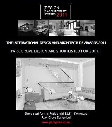 Park Grove design team shortlisted for International Design Award