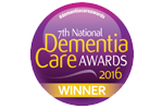 Park Grove Care Dementia Award 2016 winner