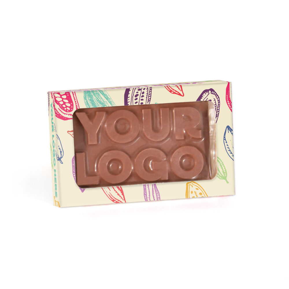 3D Logo Chocolate Bar