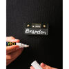 Recycled Chalkboard Name Badges