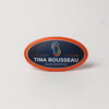  Recycled Plastic Name Badges (oval)