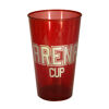 Arena Reusable Drinking Cup - Transparent Red Arena Reusable Drinking Cup - Transparent Red