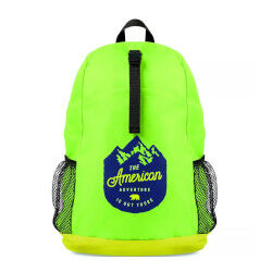 Fully customised foldable backpack