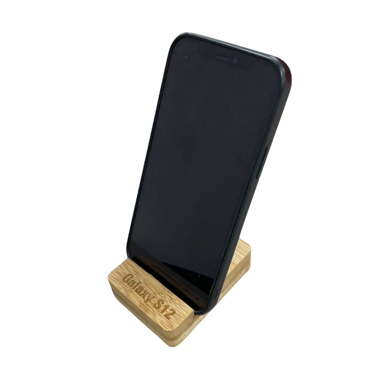 Bamboo Desk Phone Stand