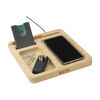 Bamboo Single Dock 15W Charger Station