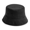 Beechfield Organic Cotton Bucket Hat (black)