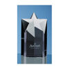 Crystal Star Column Awards for Engraving Black Onyx