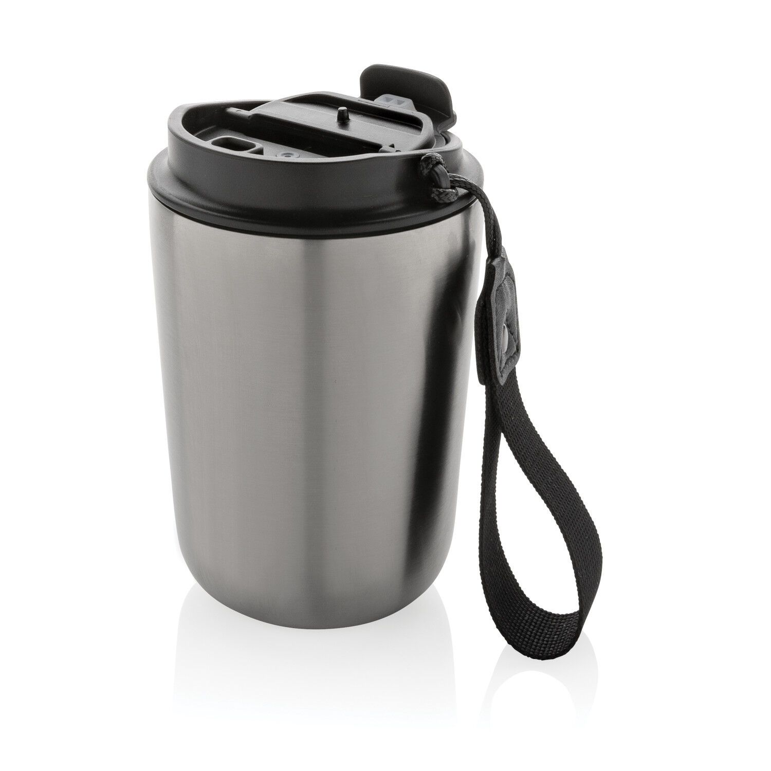 Cuppa Recycled Steel Vacuum Tumbler with Lanyard