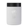  Doveron Recycled Steel Insulated Lunch Pot 500ml (white with sample branding)