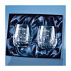Engraved Swarovski Crystal Whisky Tumblers