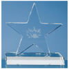 16cm Optical Crystal Five Pointed Star Award