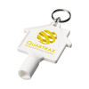 House-Shaped Utility Meter Box Key (sample branding)