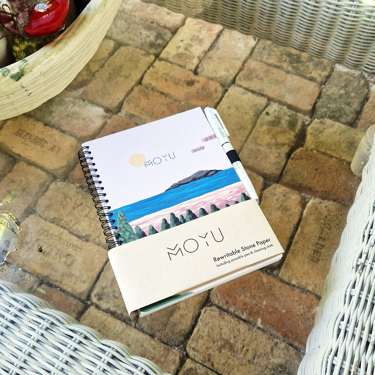 MOYU Erasable Stone Paper Hardcover Notebook