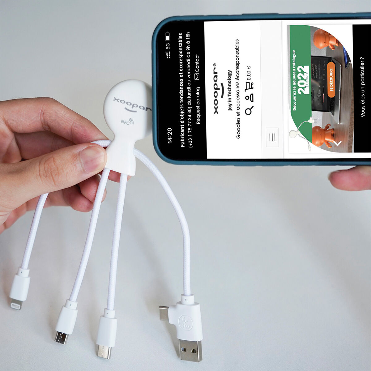 Mr Bio Smart NFC Charge Cable