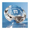 10cm Optical Crystal Diamond Paperweight Clear