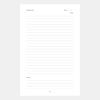 A5 Business Planner (to do list page sample)