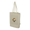 Recycled Polycotton Tote Bag with Pocket (sample branding)