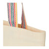 Recycled Polycotton Tote Bag with Rainbow Handles