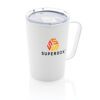 Recycled Mug with Clear Lid (sample branding)