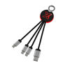 SCX Ring-Light Charger Cable (red LED)