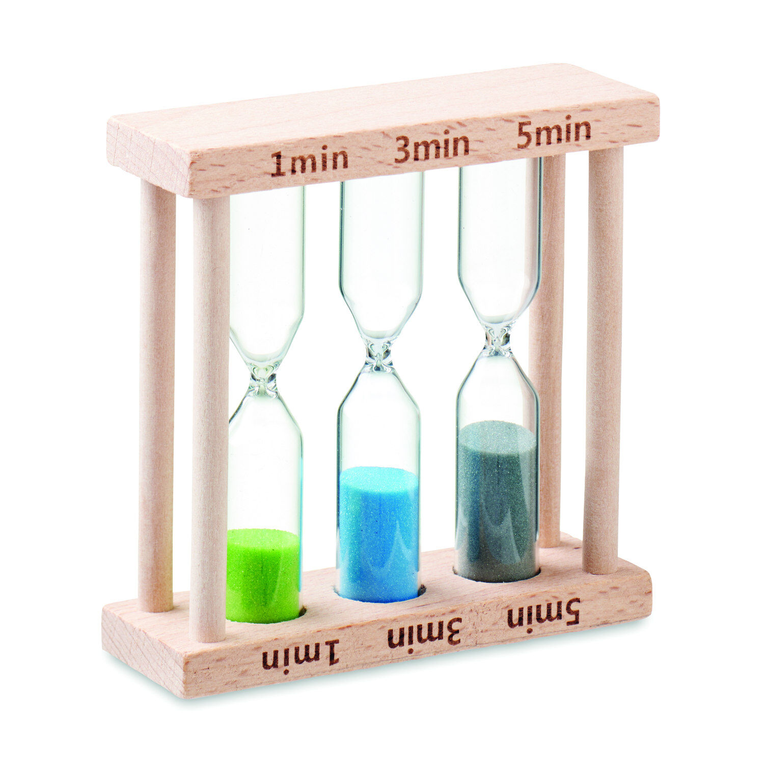 Set of 3 Hourglass Sand Timers