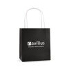 Twist Handle Paper Bags Small Size in Black