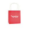 Twist Handle Paper Bags Small Size in Red