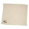 Springwood Fleece Blanket (off white with sample branding)