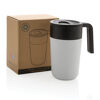 Travel Mug in Recycled Stainless Steel & Plastic 