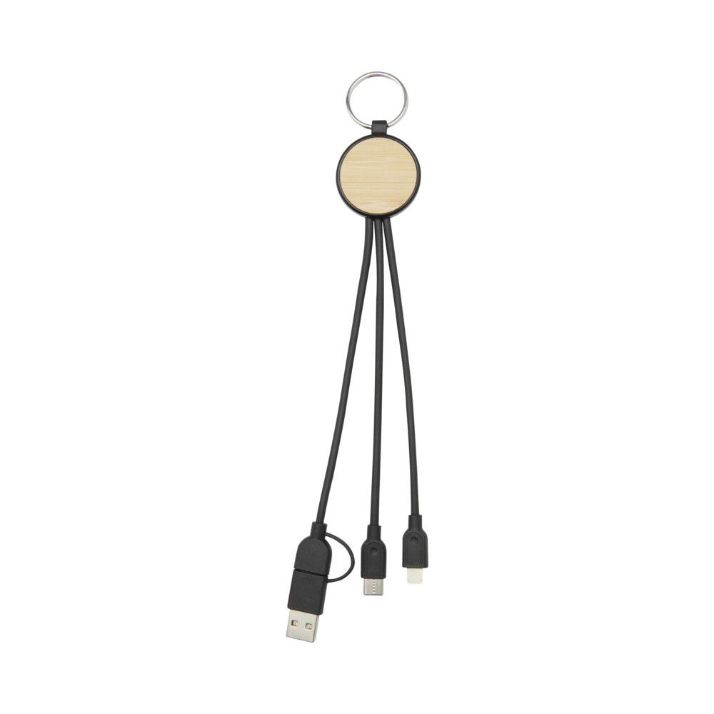 Tecta 6-in-1 Bamboo Charging Cable