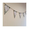 Threaded Wool and Paper Bunting
