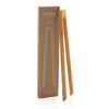 Ukiyo Bamboo Serving Tongs (packaging)