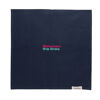 Ukiyo Cotton Table Napkins (sample branding, navy blue)