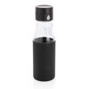 Ukiyo Glass Water Bottle (black, sample branding)