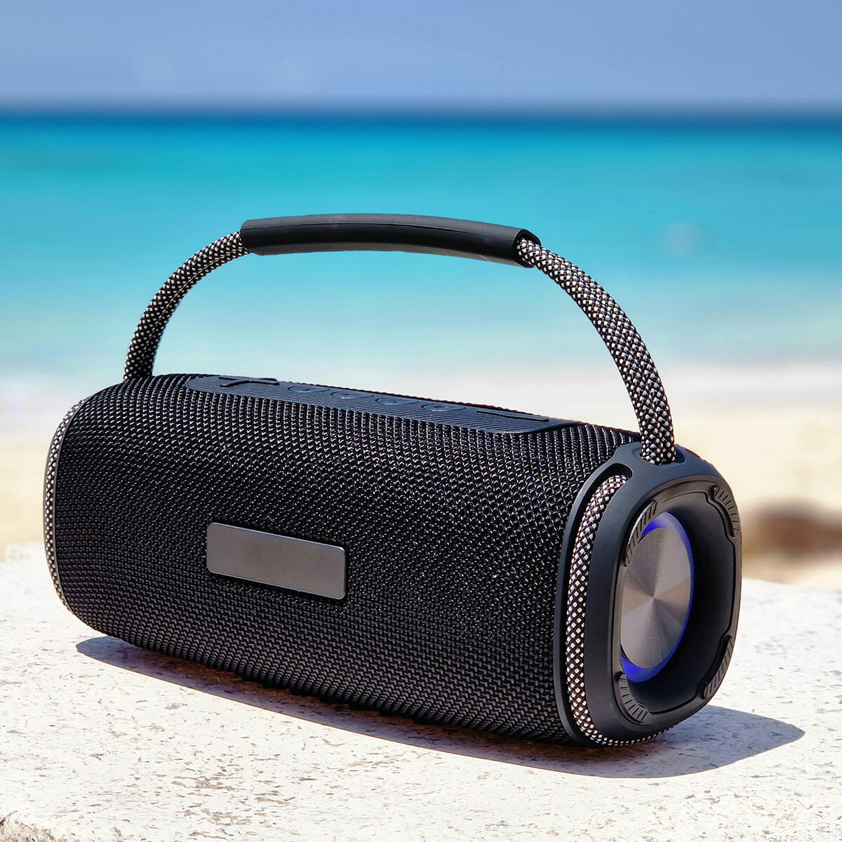 Portable Stereo Wireless Speaker with lights 