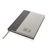 Words A5 Notebook (grey with sample branding)