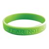 Silicone Wristbands for Printing or Debossing - Green