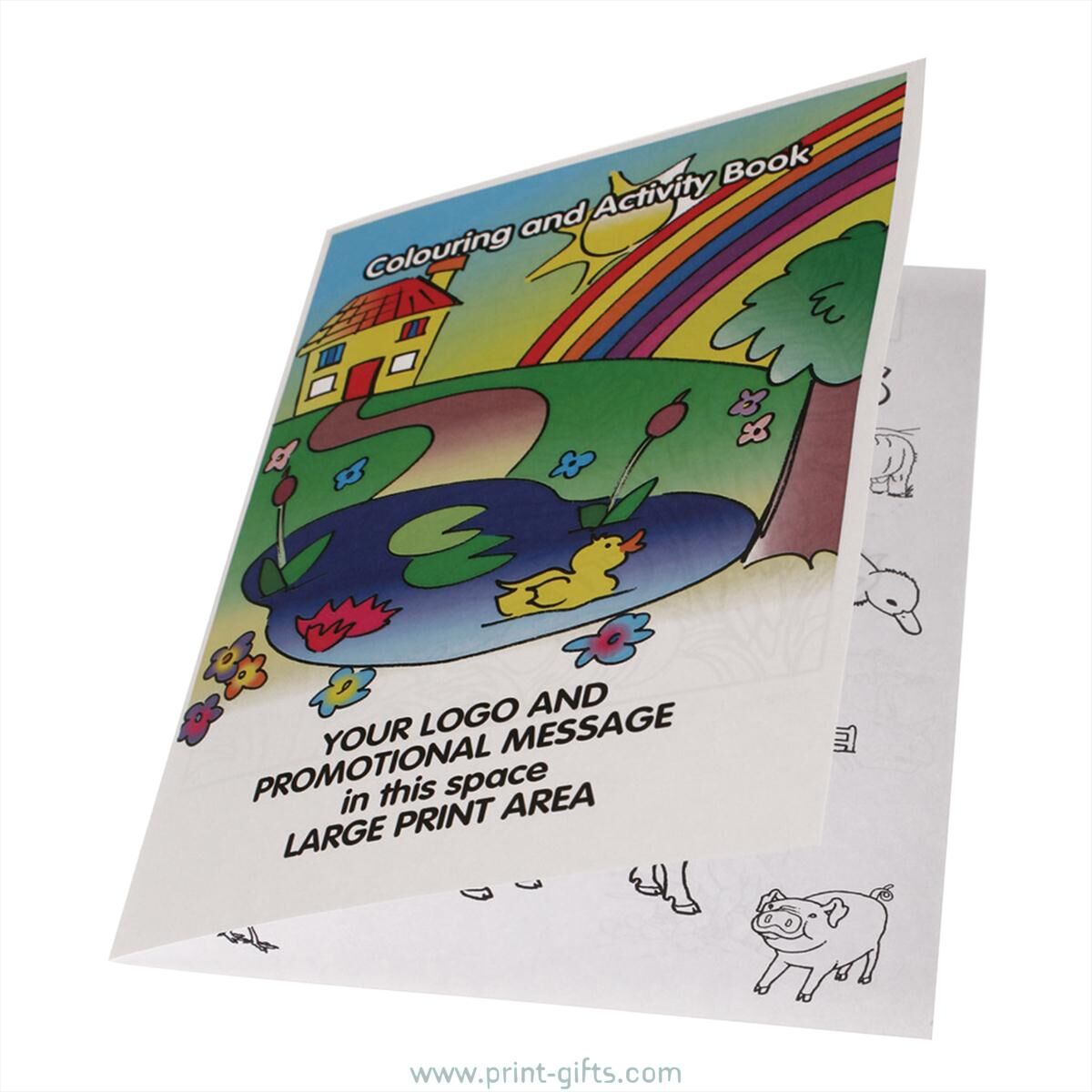 Promotional A5 Colouring Books