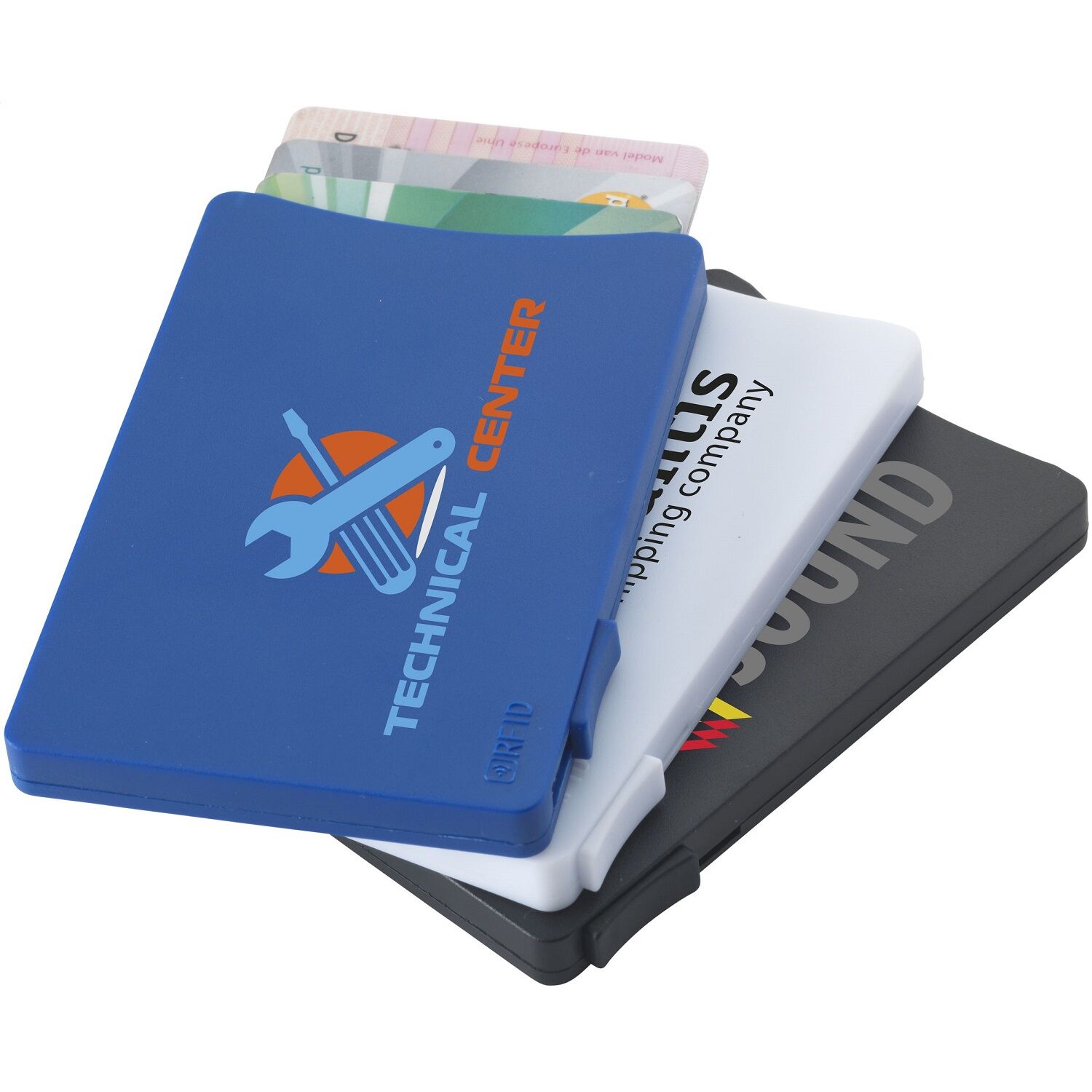 Anti-RFID Slide Card Holder